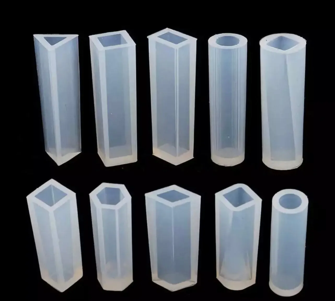 10pk RESIN PENDANT MOULD ASSORTED