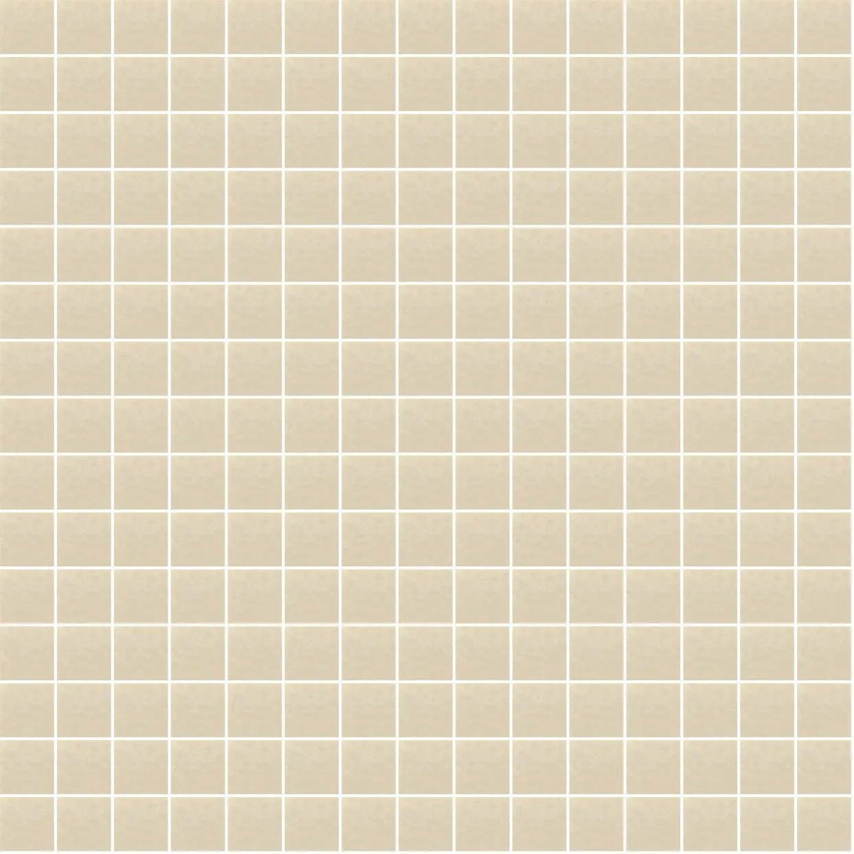 179 Cream, 3/4" x 3/4" - Glass Tile