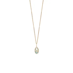 18 Karat Yellow Gold Paraiba Opal Shaker