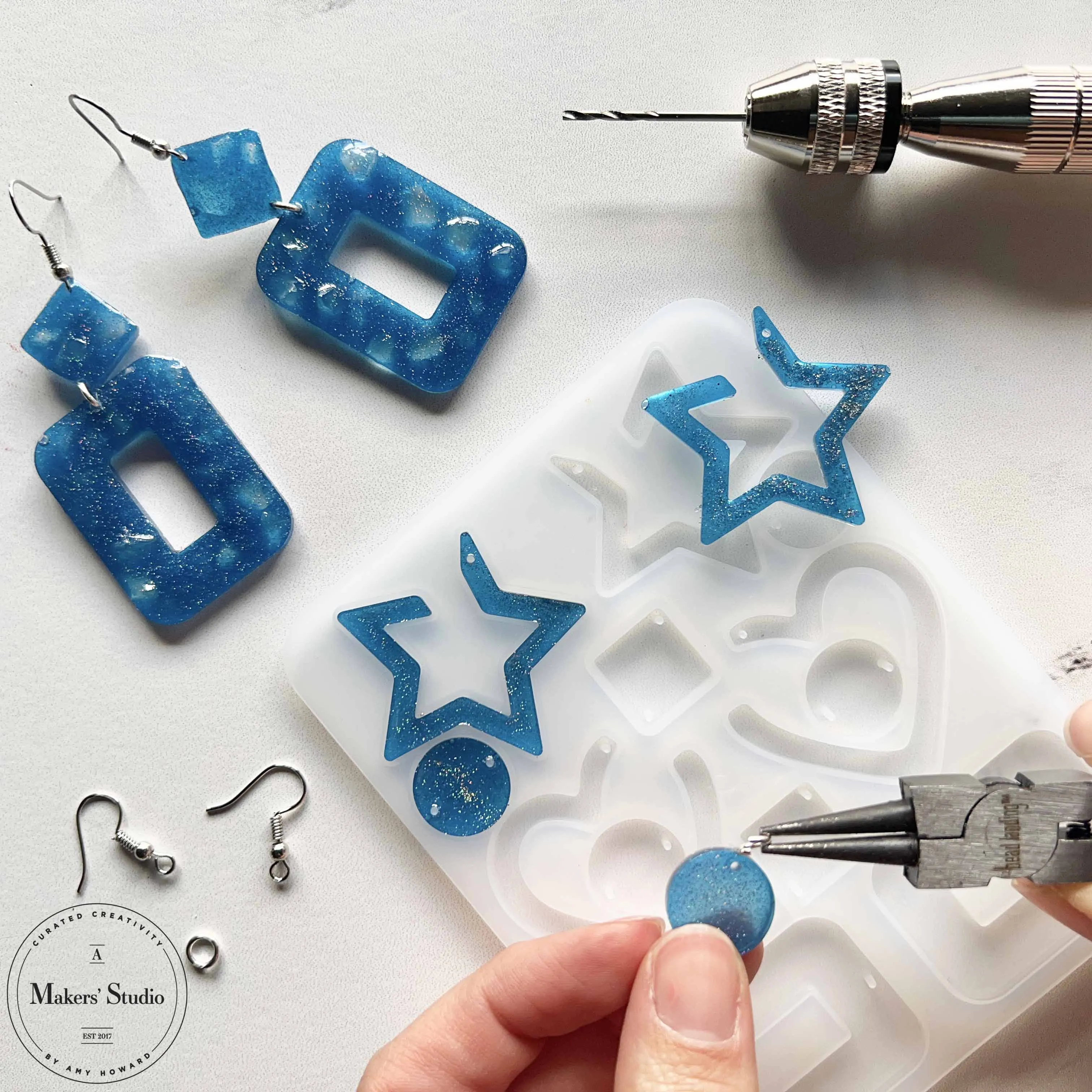 3-Pack Multi Shapes Earrings