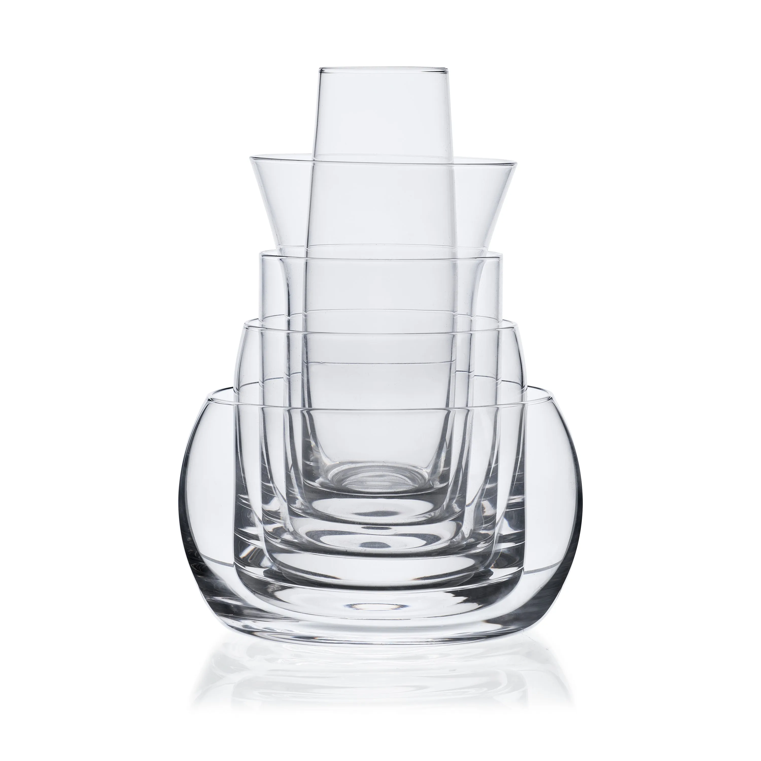 5-in-1 Drinking Glass