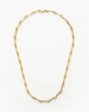 Aegis Chain Necklace | 18k Gold Plated