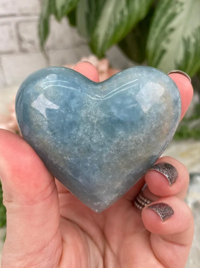 Blue Onyx Hearts