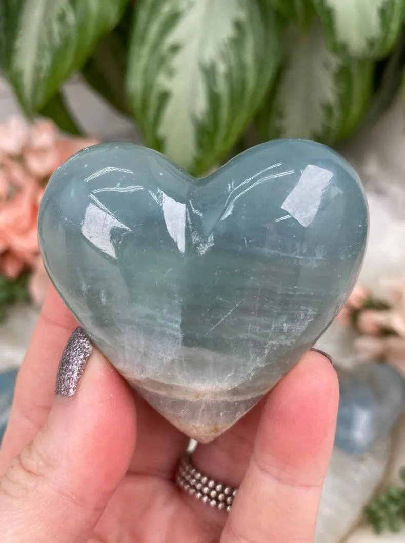 Blue Onyx Hearts