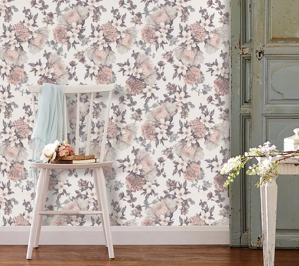 Botanical Peel and Stick Wallpaper