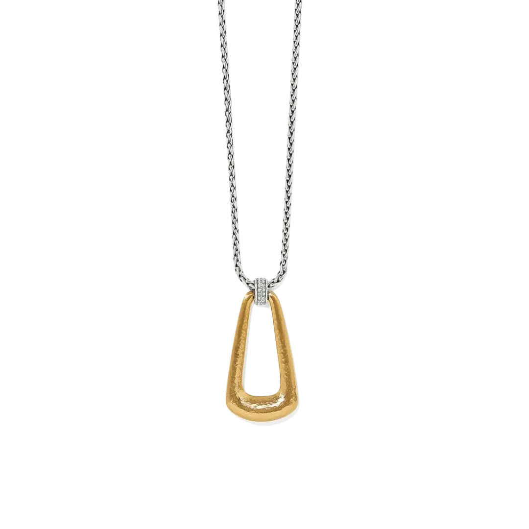 Brighton Women's Meridian Geo Breeze Pendant Gold Necklace