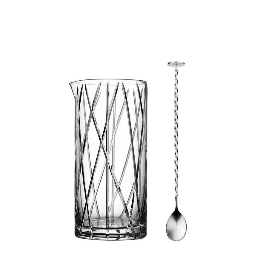 City Mixing Glass w/ Spoon