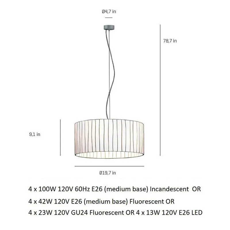 Curvas Pendant Light