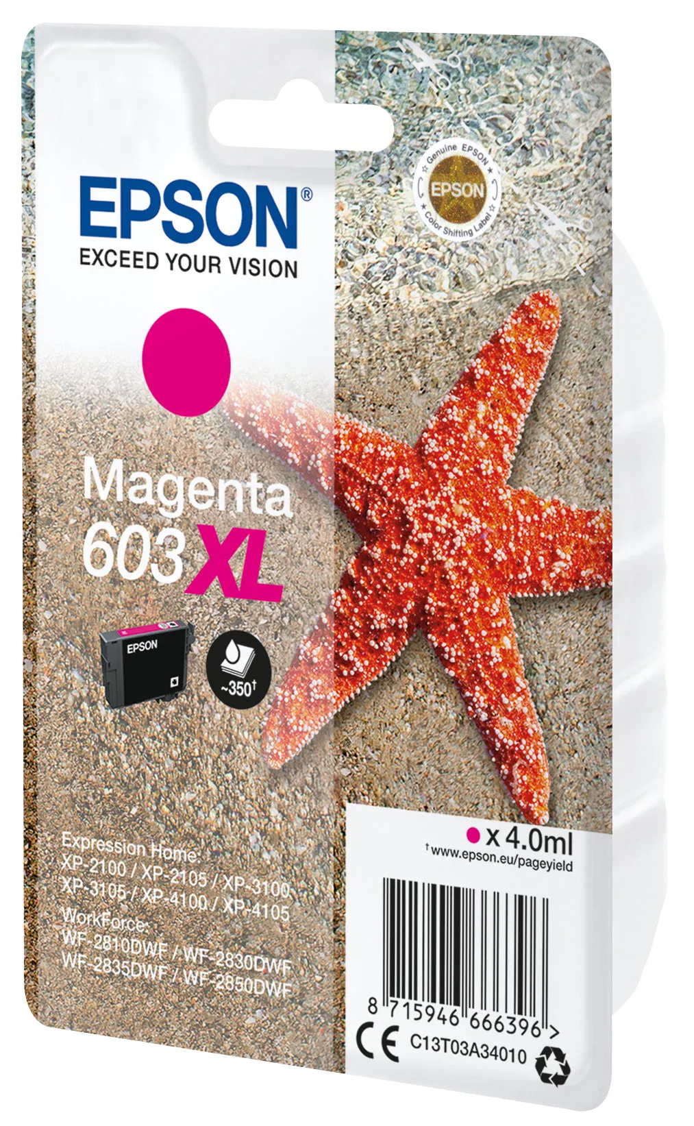 Epson 603Xl - Xl - Magenta - Original - Ink Cartridge