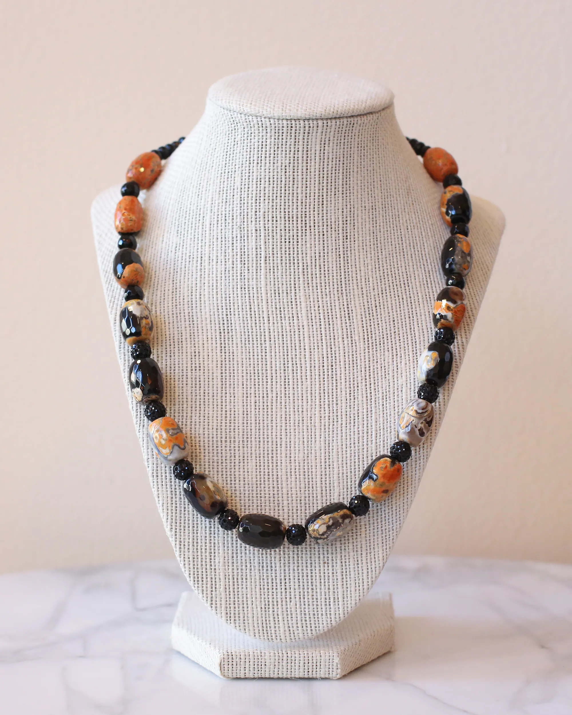 Fire Agate Necklace