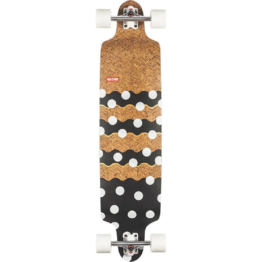 Globe Bannerstone 41" Cork Dots Drop Down Twin Dip Longboard