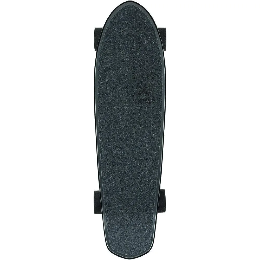 Globe Blazer Black The F Out 26" Cruiser Longboard with Kicktail