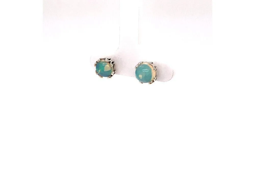 Glow Studs- Opal