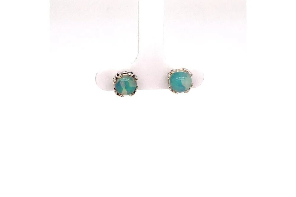 Glow Studs- Opal