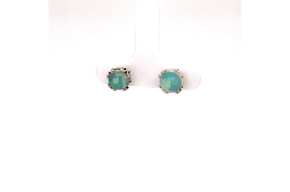 Glow Studs- Opal