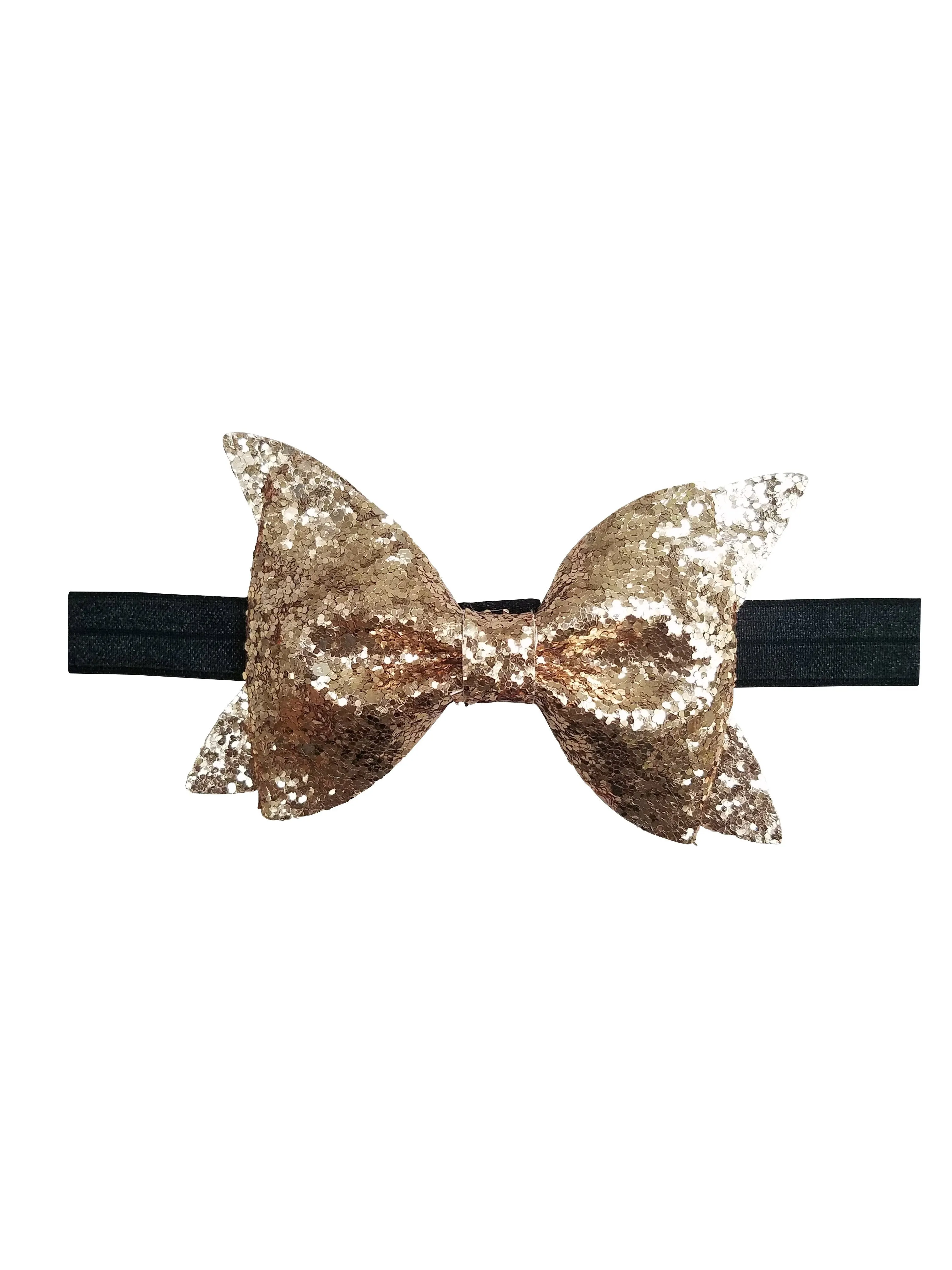 Gold Glitter Headband for Toddlers