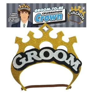 Groom-to-Be Celebration Crown