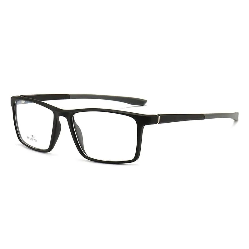 Hotochki Unisex Full Rim PC Plastic Resin Frame Eyeglasses 5807