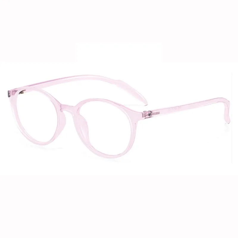 Hotony Women's Full Rim Round TR 90 Resin Frame Eyeglasses 1026