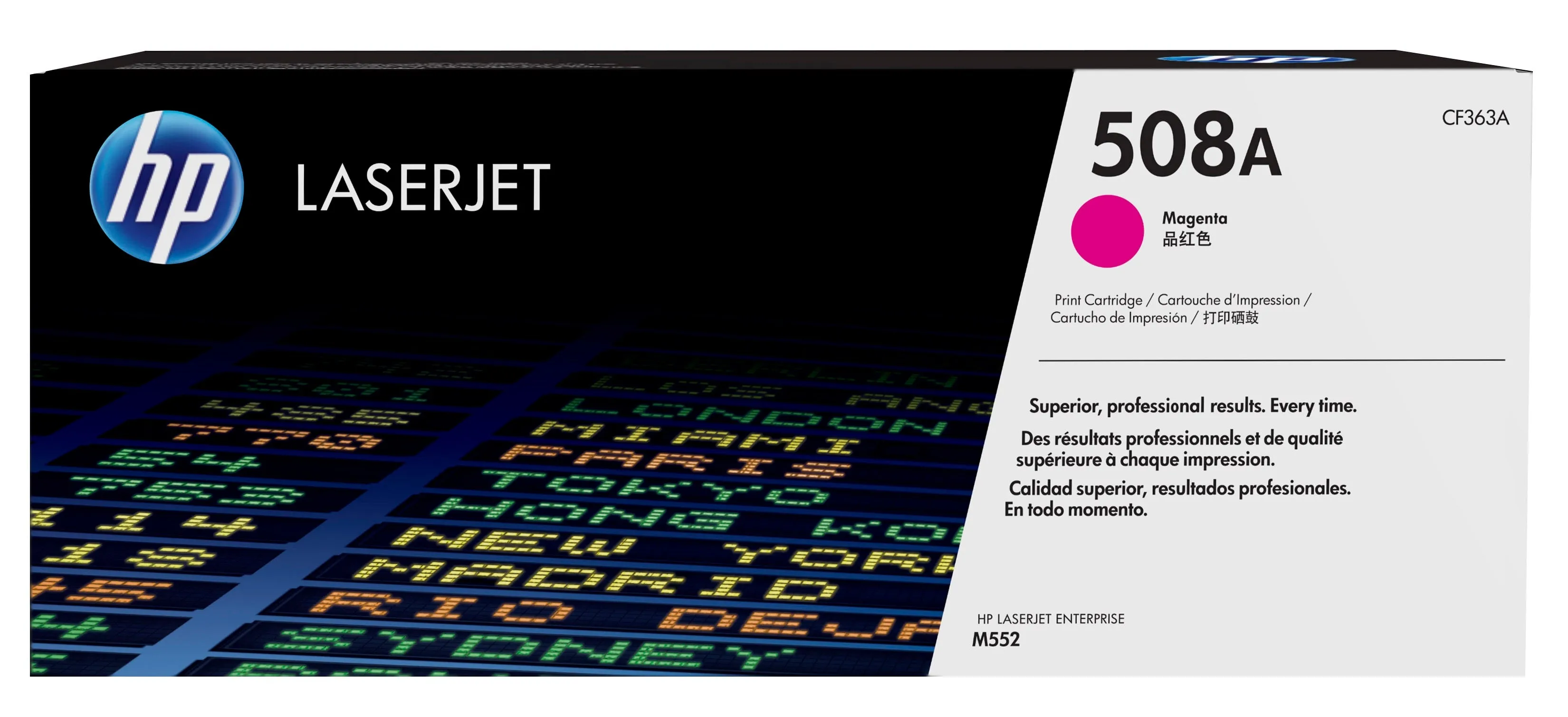 Hp 508A - Magenta - Original - Laserjet - Toner Cartridge (Cf363a)