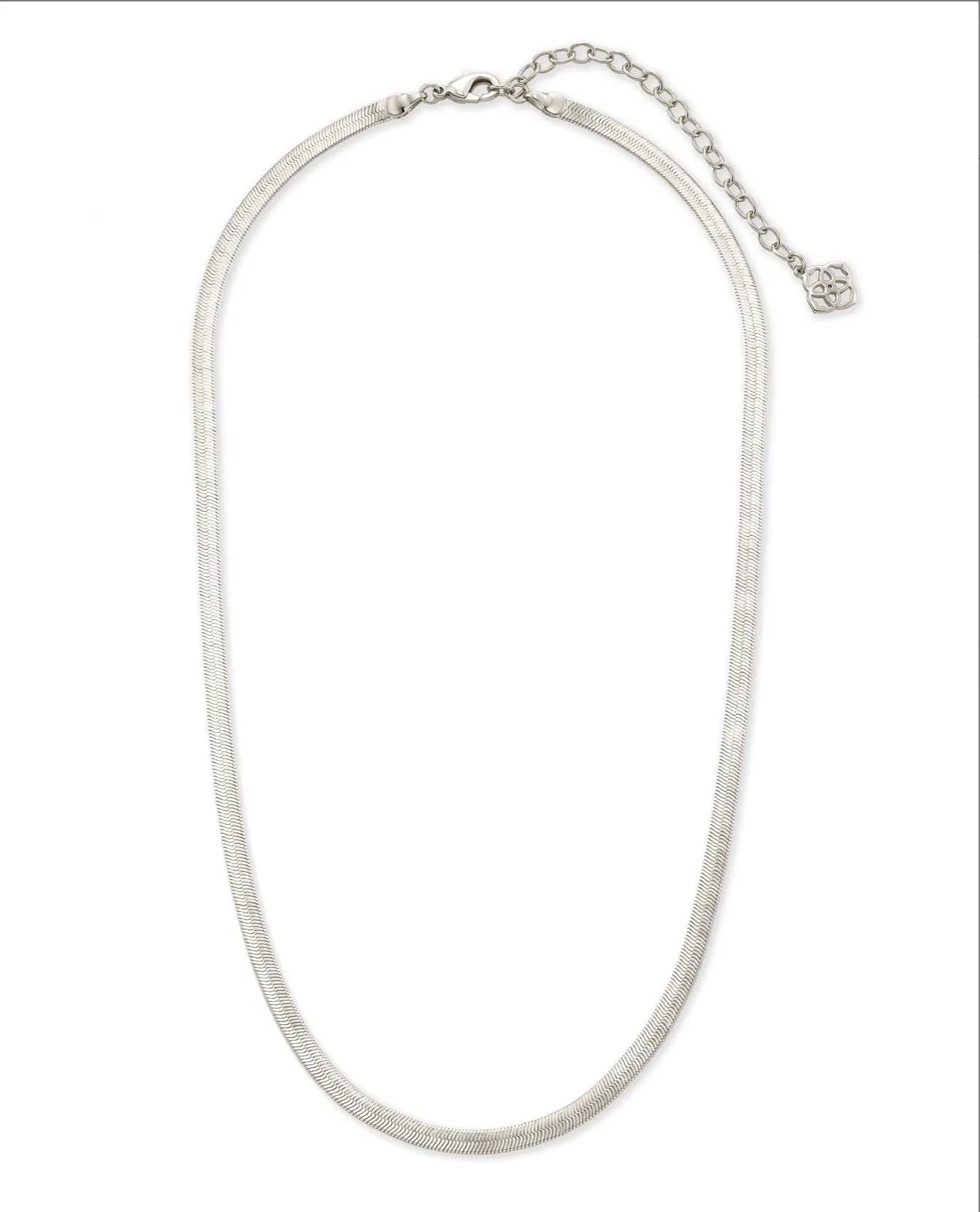 Kassie Chain Necklace in Silver by Kendra Scott