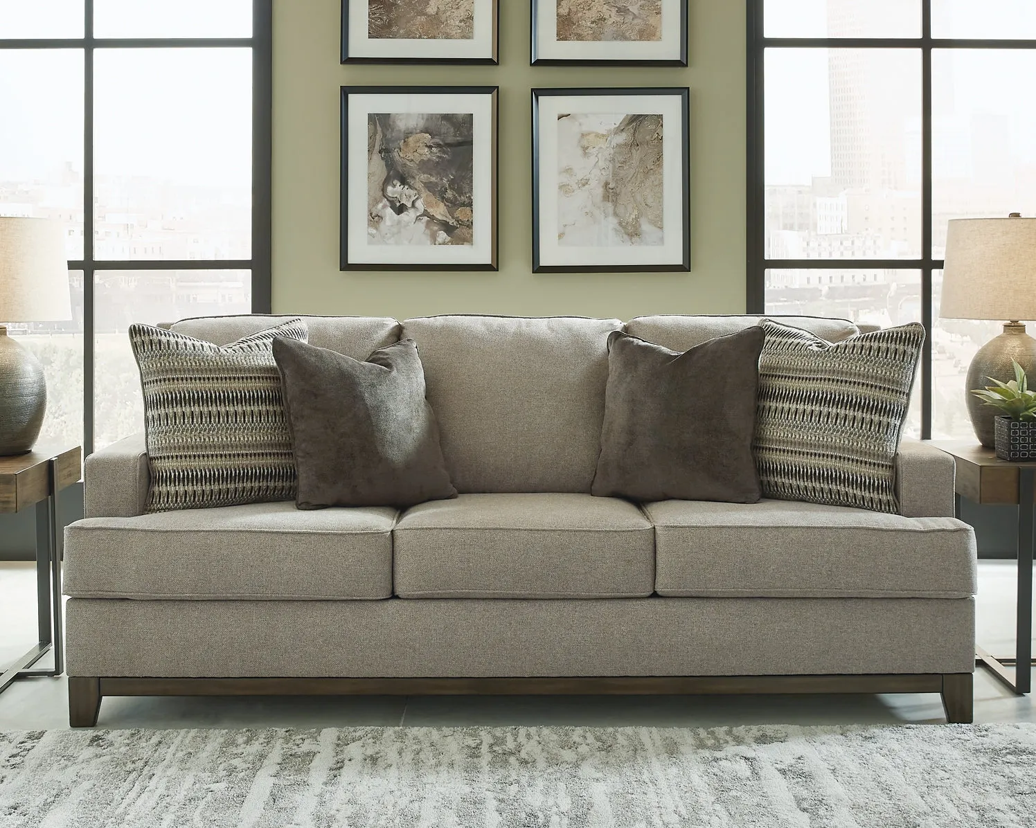 Kaywood Sofa, Loveseat and Chair