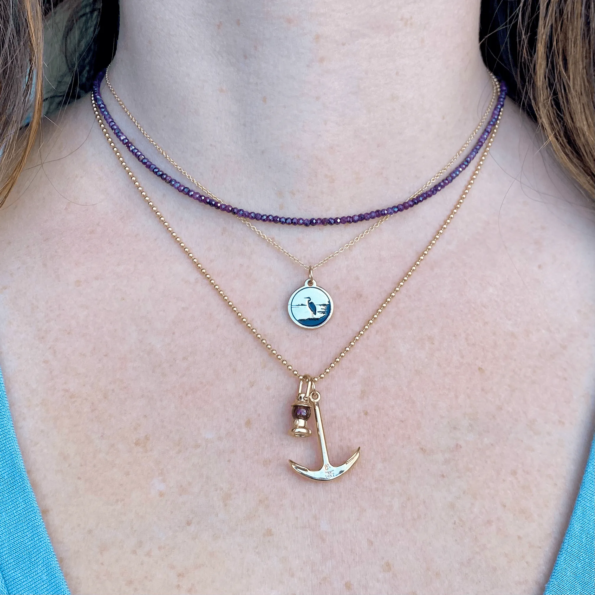 Large Anchor Charm