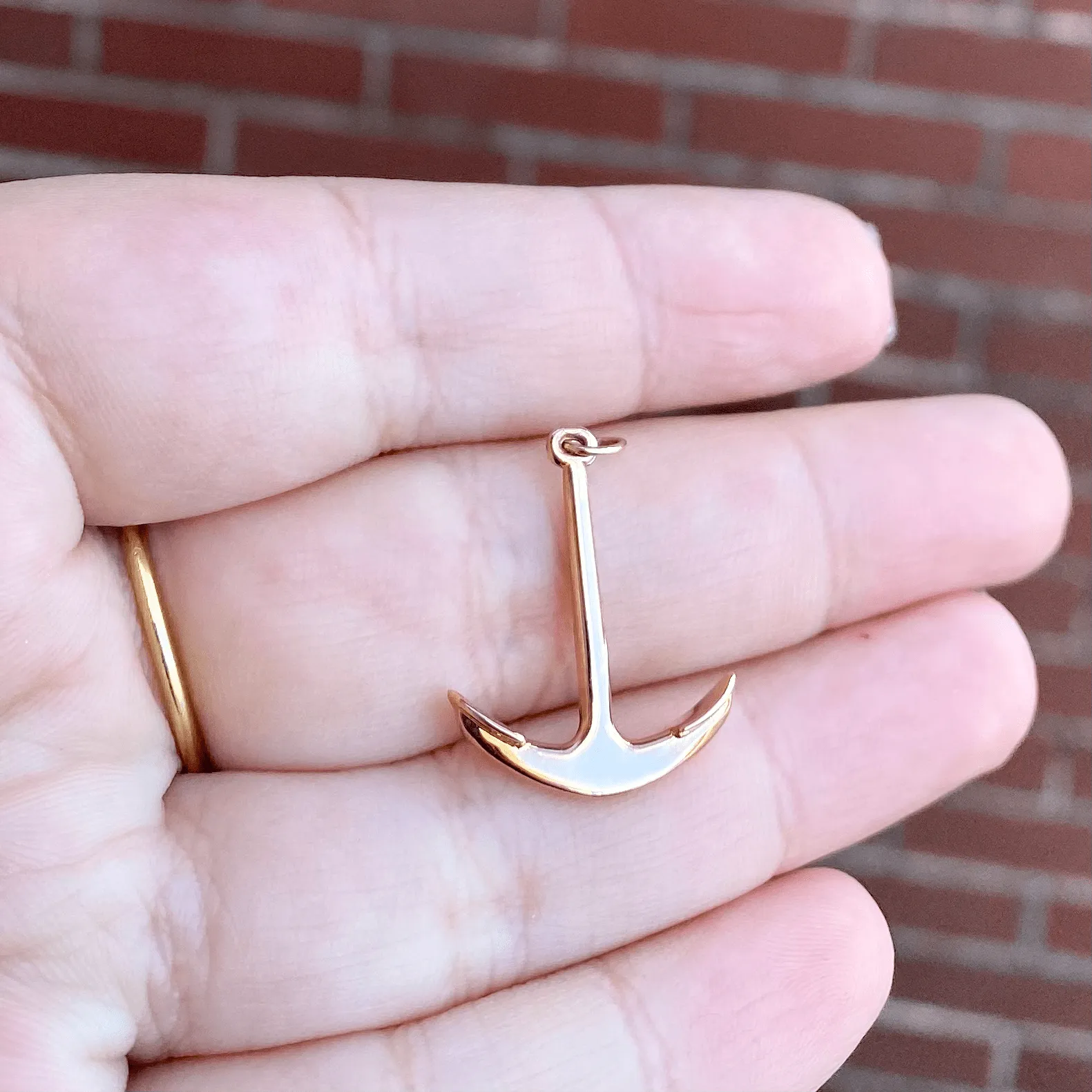 Large Anchor Charm