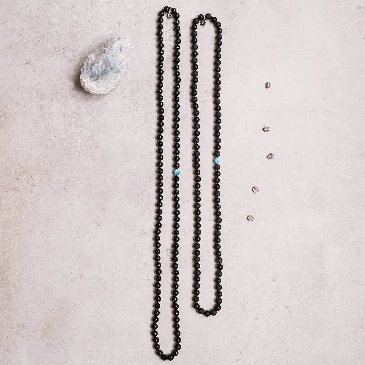 Little Infinity Gemstone Mala Unisex