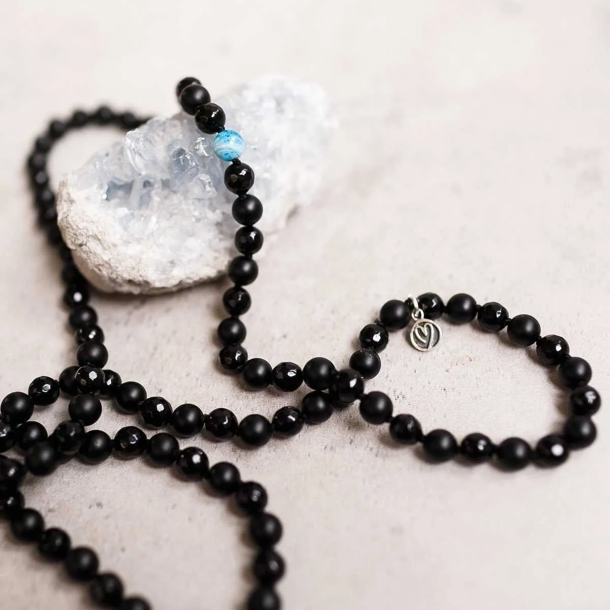 Little Infinity Gemstone Mala Unisex