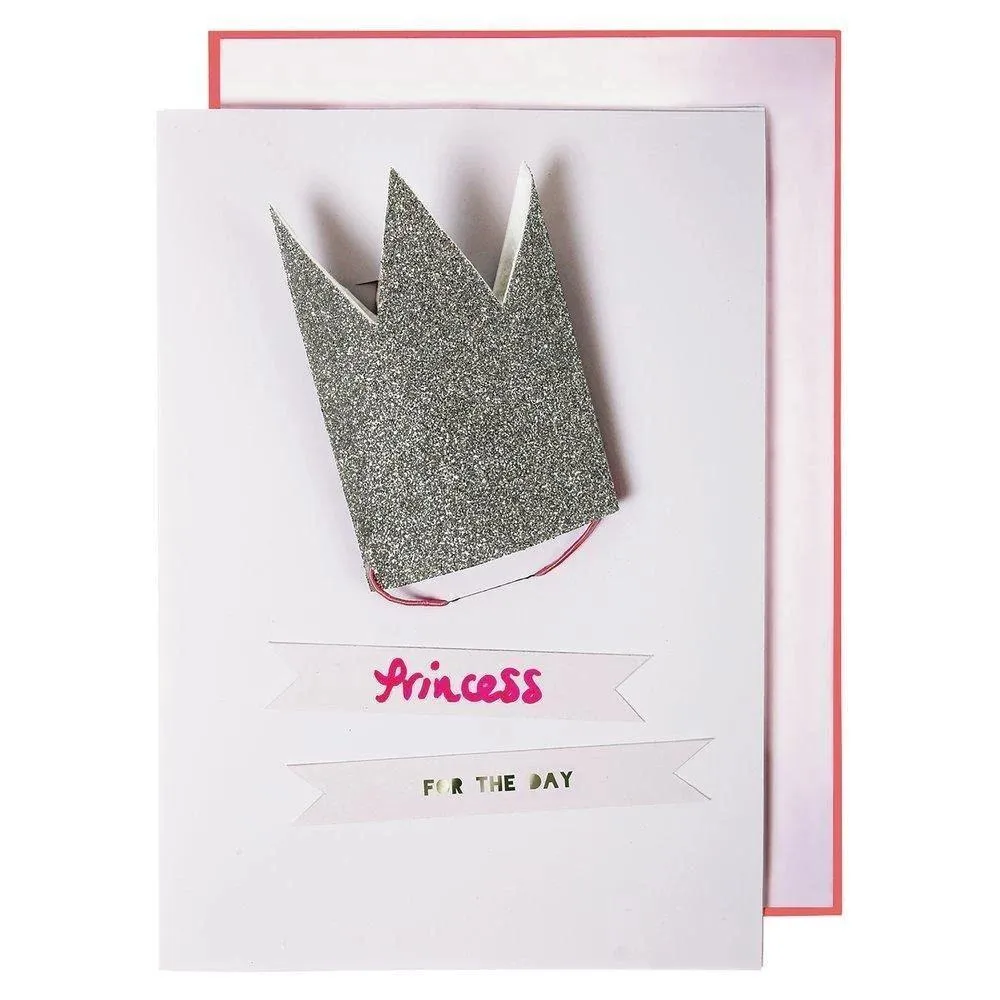 Meri Meri  Princess Crown Card