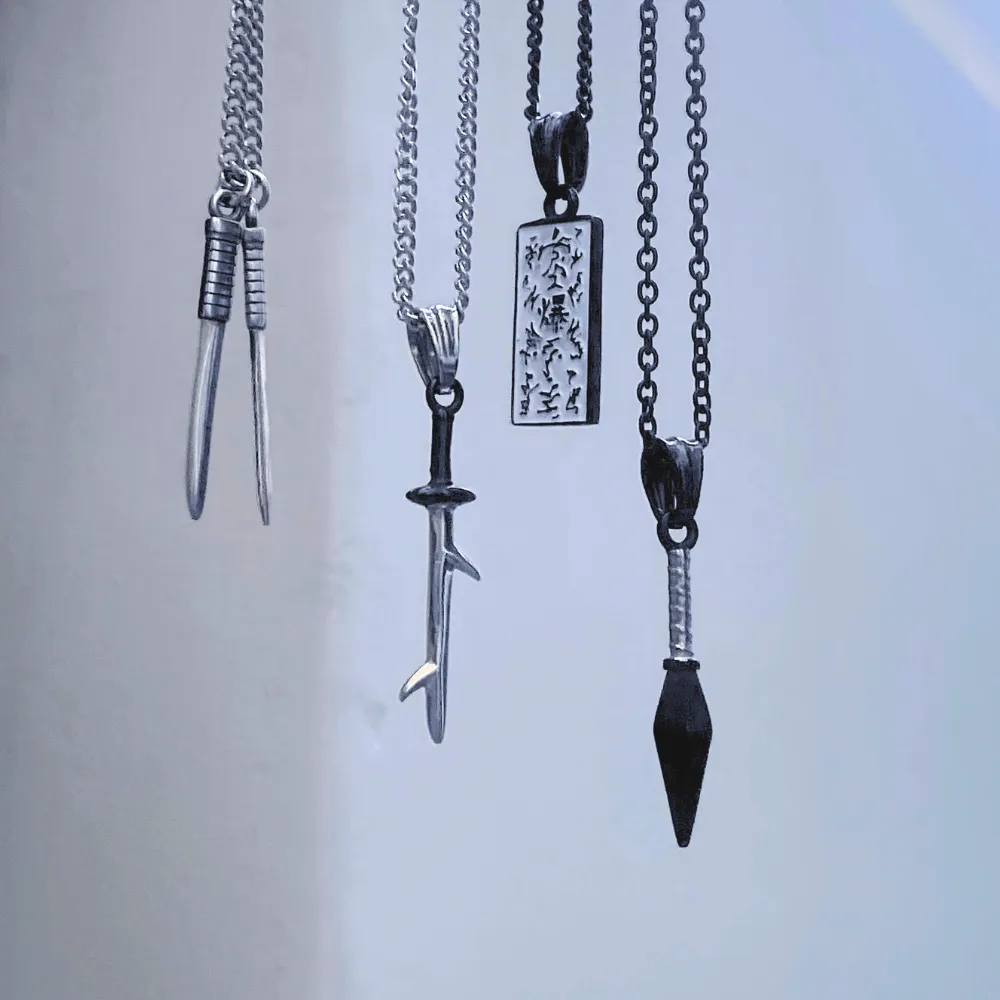 Naruto™ Paper Bomb Kunai Necklace