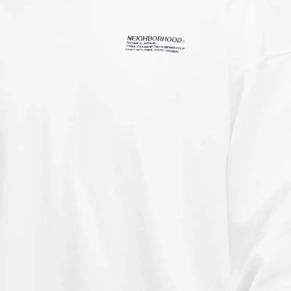 Neighborhood Logo sweatshirt, white