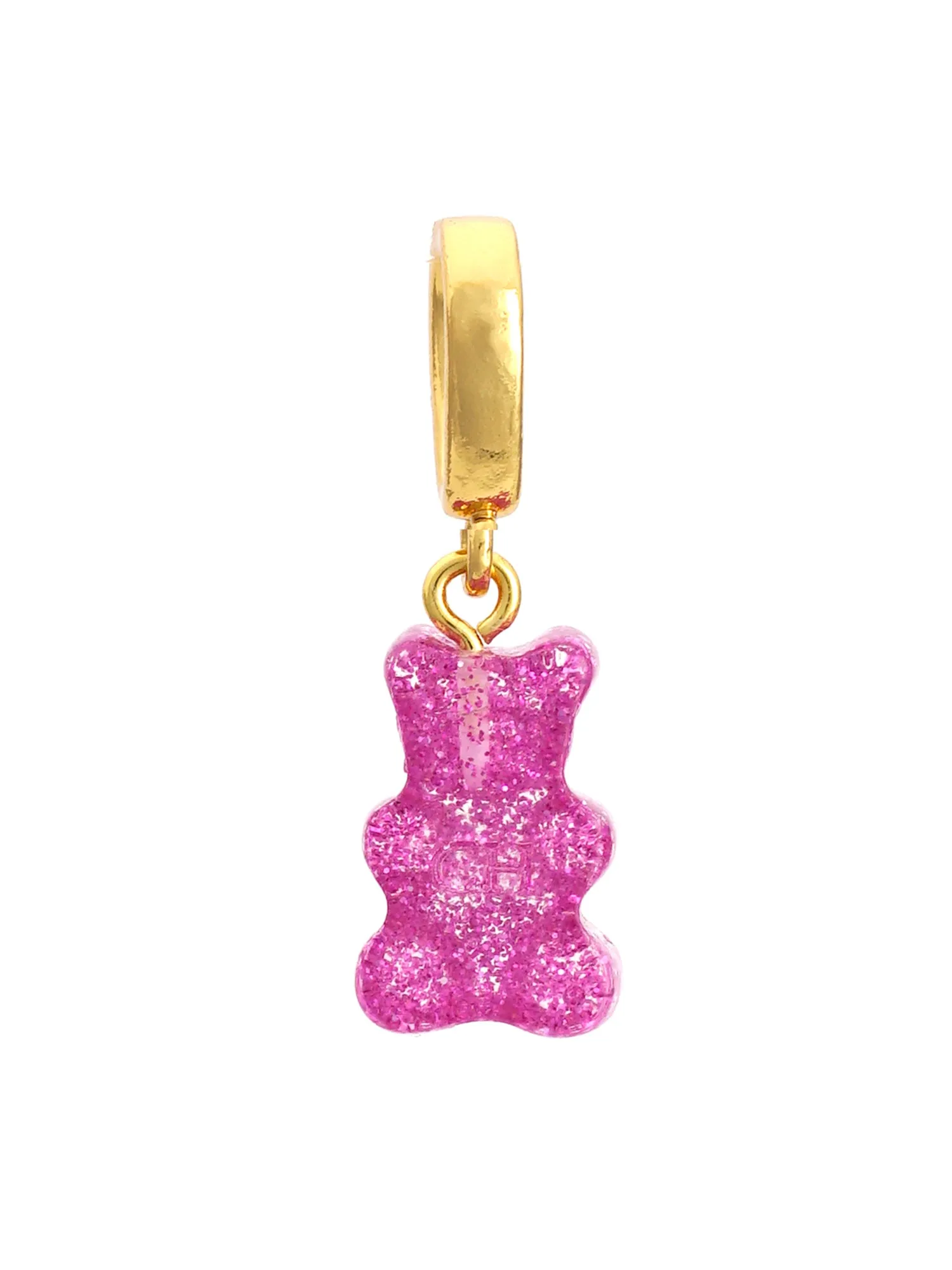 Nostalgia bear - Pave Connector - Magenta