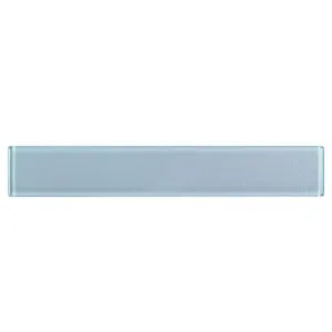 Ocean Sparkle Sky Blue, 2" x 12" - Glass Tile