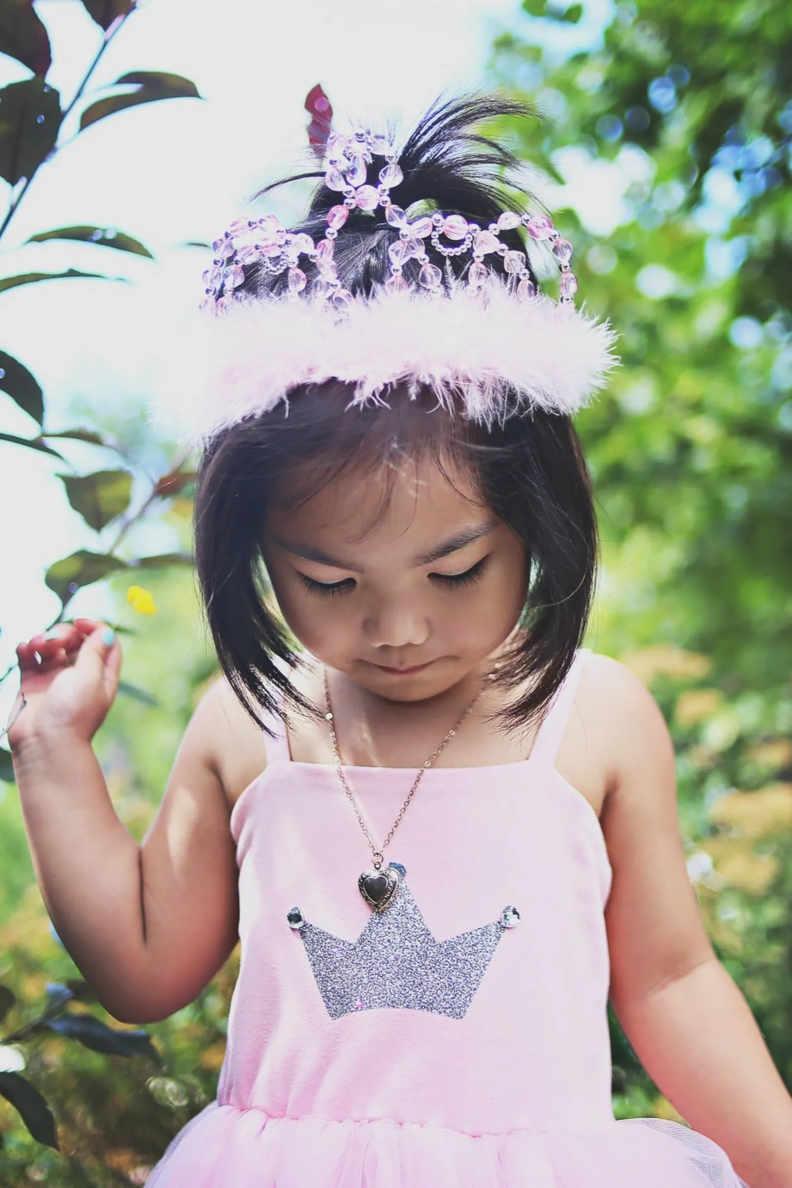 Pink & Silver Princess Tiara