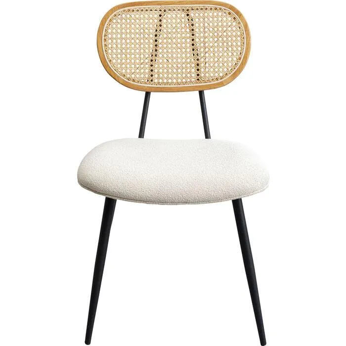 Rosali Cream Boucle Chair (2/Set)