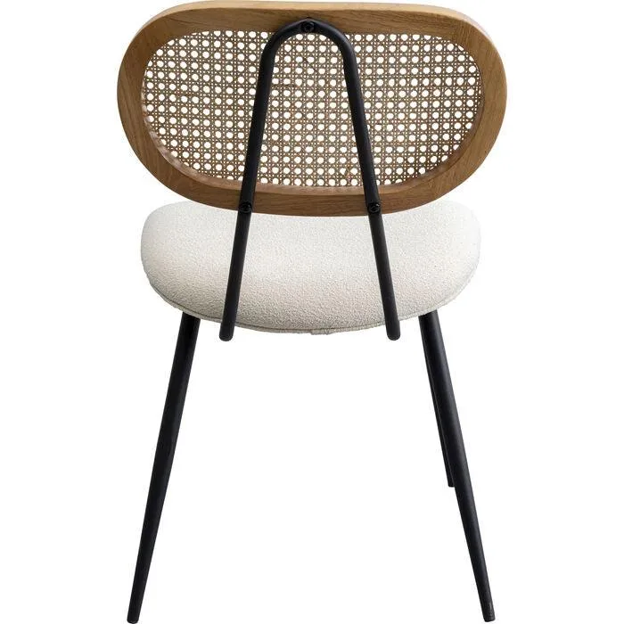 Rosali Cream Boucle Chair (2/Set)