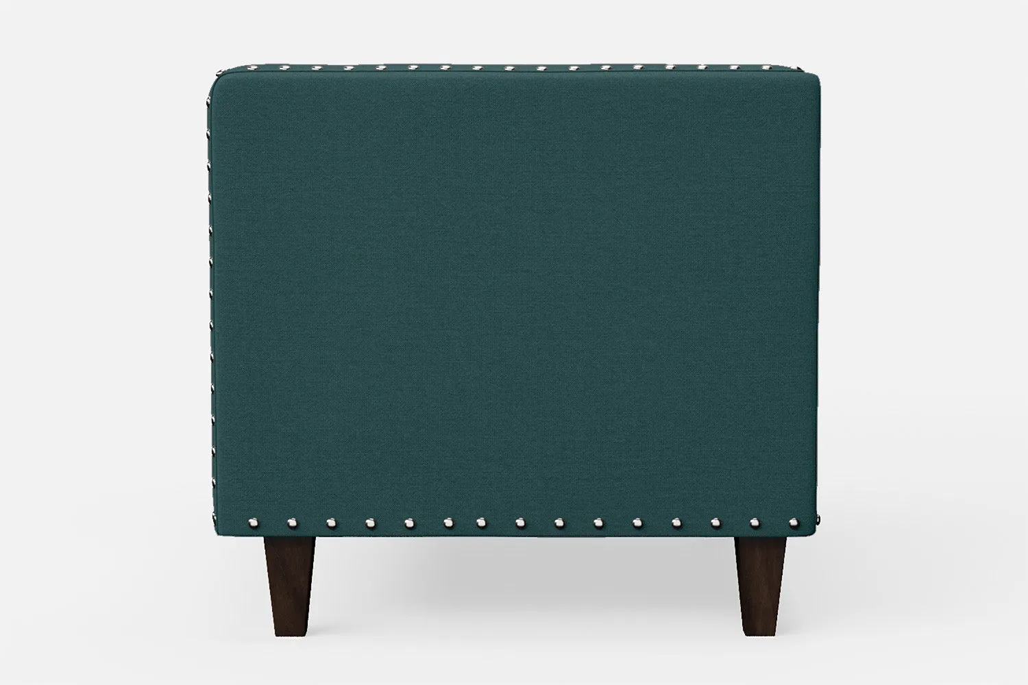 Rovigo Armchair Teal Linen Fabric