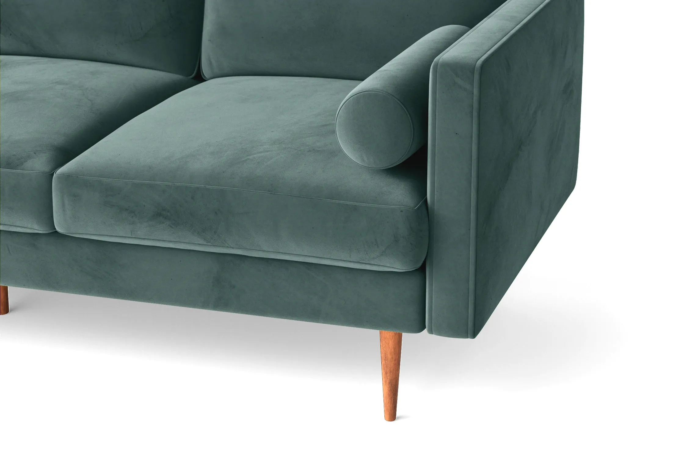 Salerno Armchair Teal Velvet