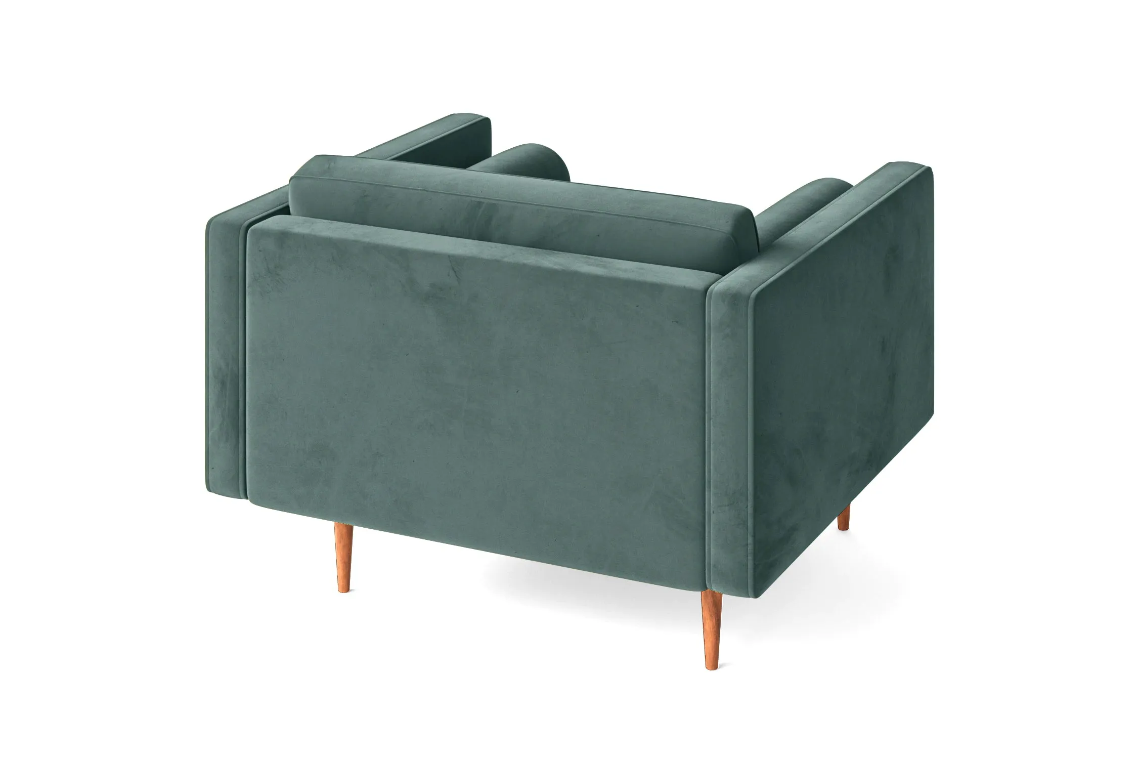 Salerno Armchair Teal Velvet