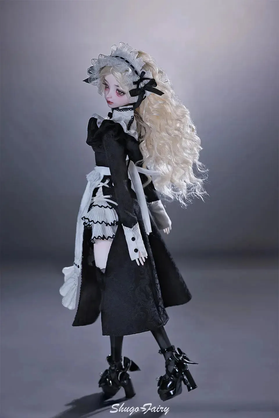 Shuga Fairy Bunton 1/4 BJD Doll | Huagao Anime Toy | Joint Body DIY Girls Gift | Blythe Movable BJD | Costume Designer Faceup