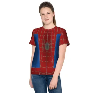 Spidey Style Youth crew neck t-shirt