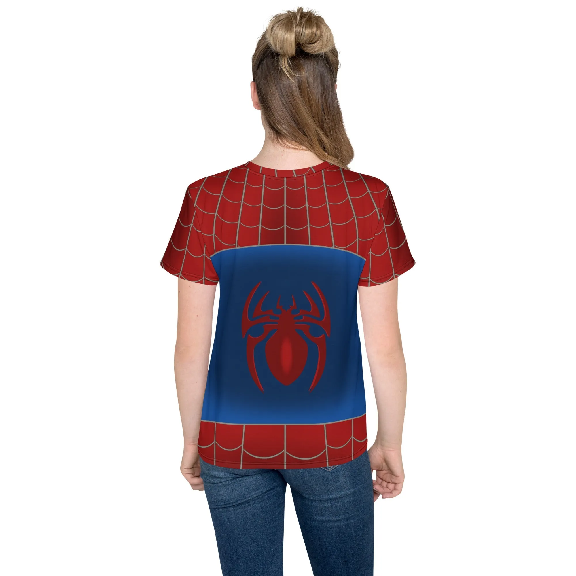 Spidey Style Youth crew neck t-shirt