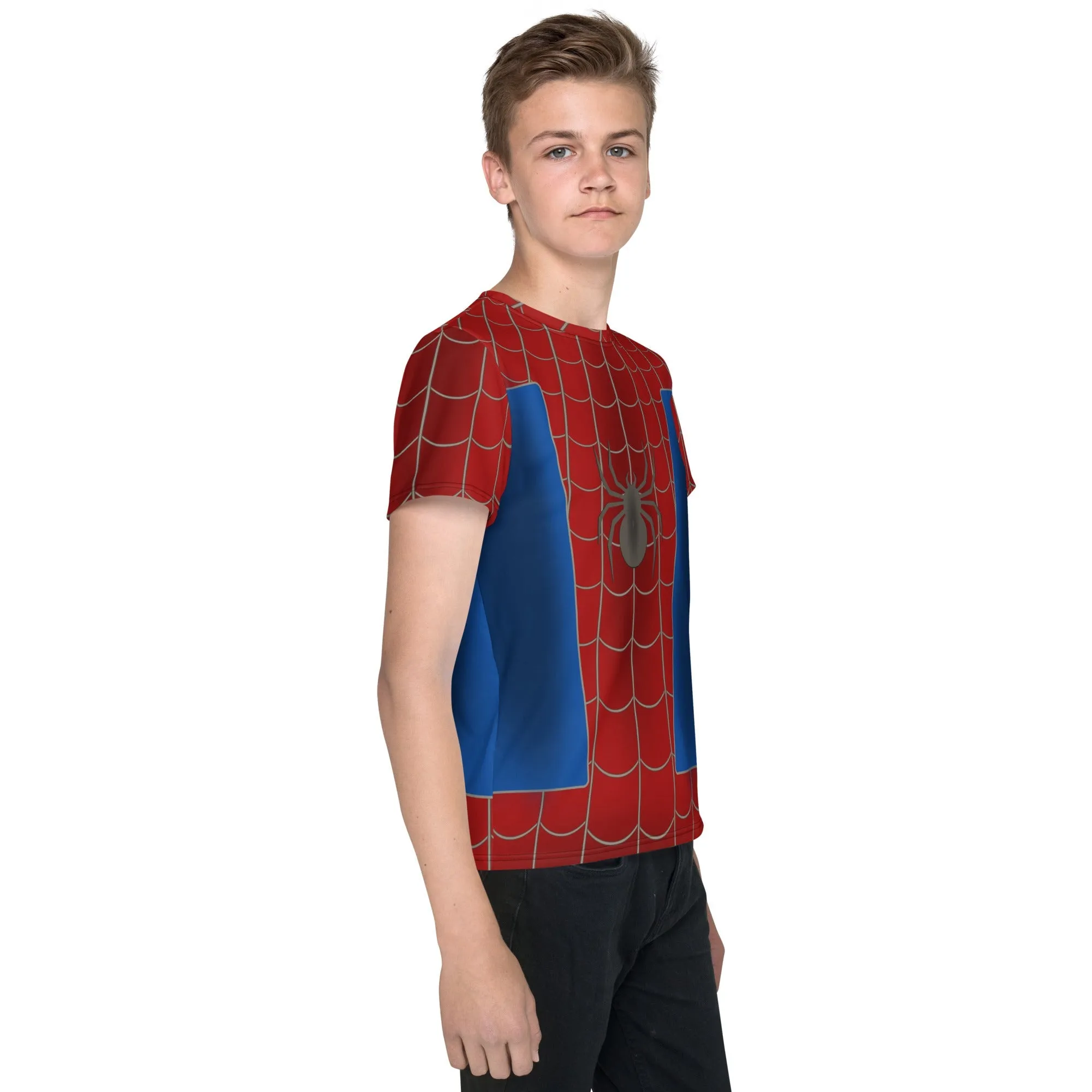 Spidey Style Youth crew neck t-shirt