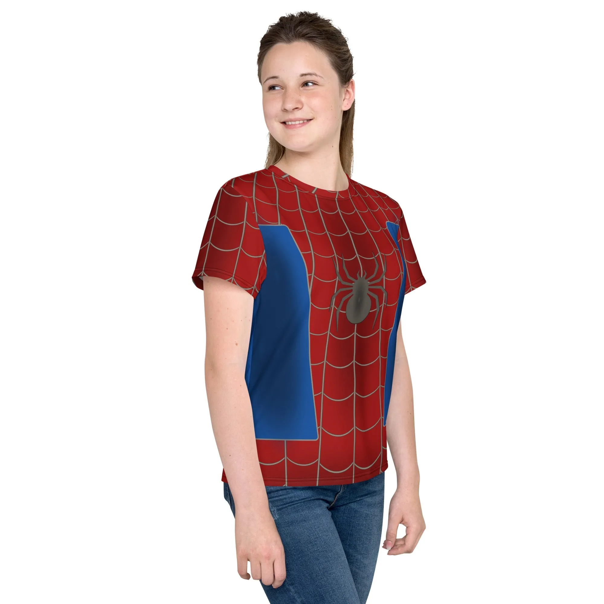 Spidey Style Youth crew neck t-shirt