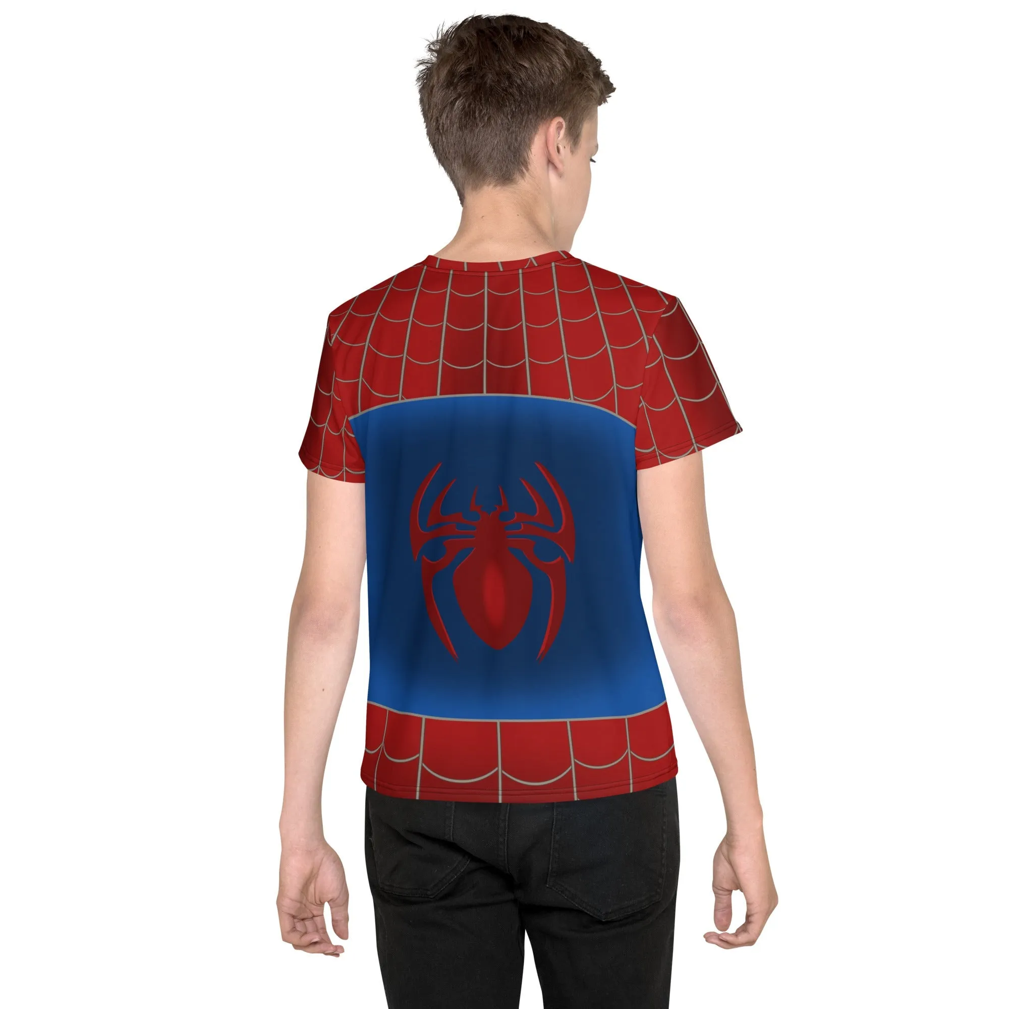 Spidey Style Youth crew neck t-shirt