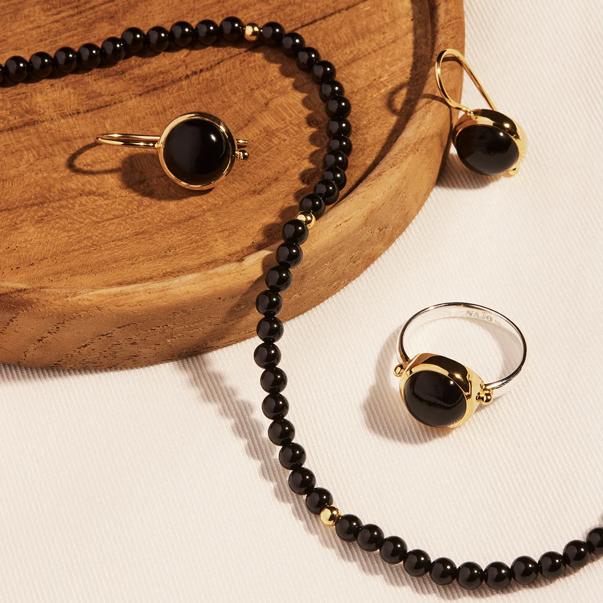 Stargazer Black Onyx Necklace