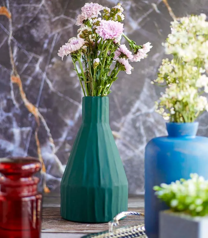 Teal  Morandi Vase