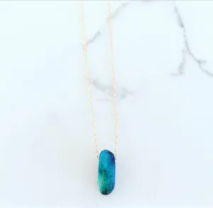 Universe in a Drop - Opal Necklace